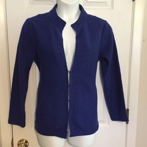 Jones New York Boiled Sweater Coat size 0X 12 14